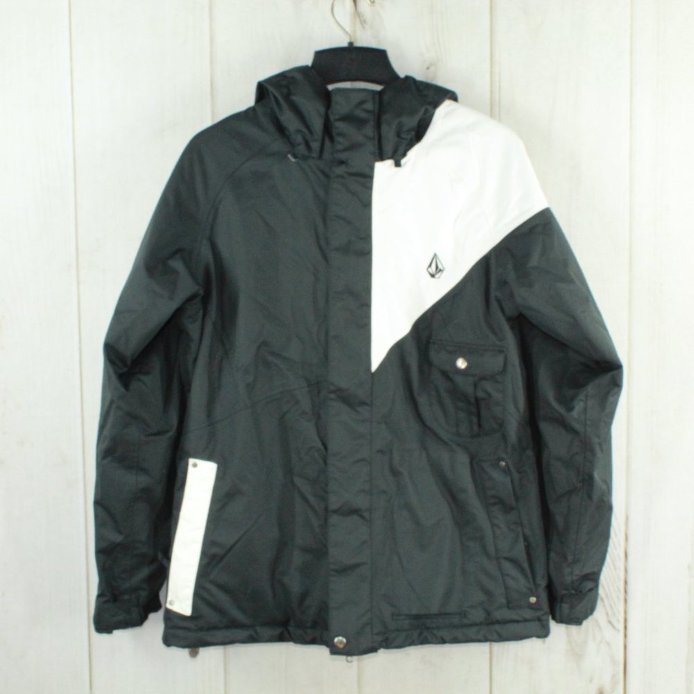 Volcom Insulated Full Zip Winter Parker Jacket L - Picture 2 of 12